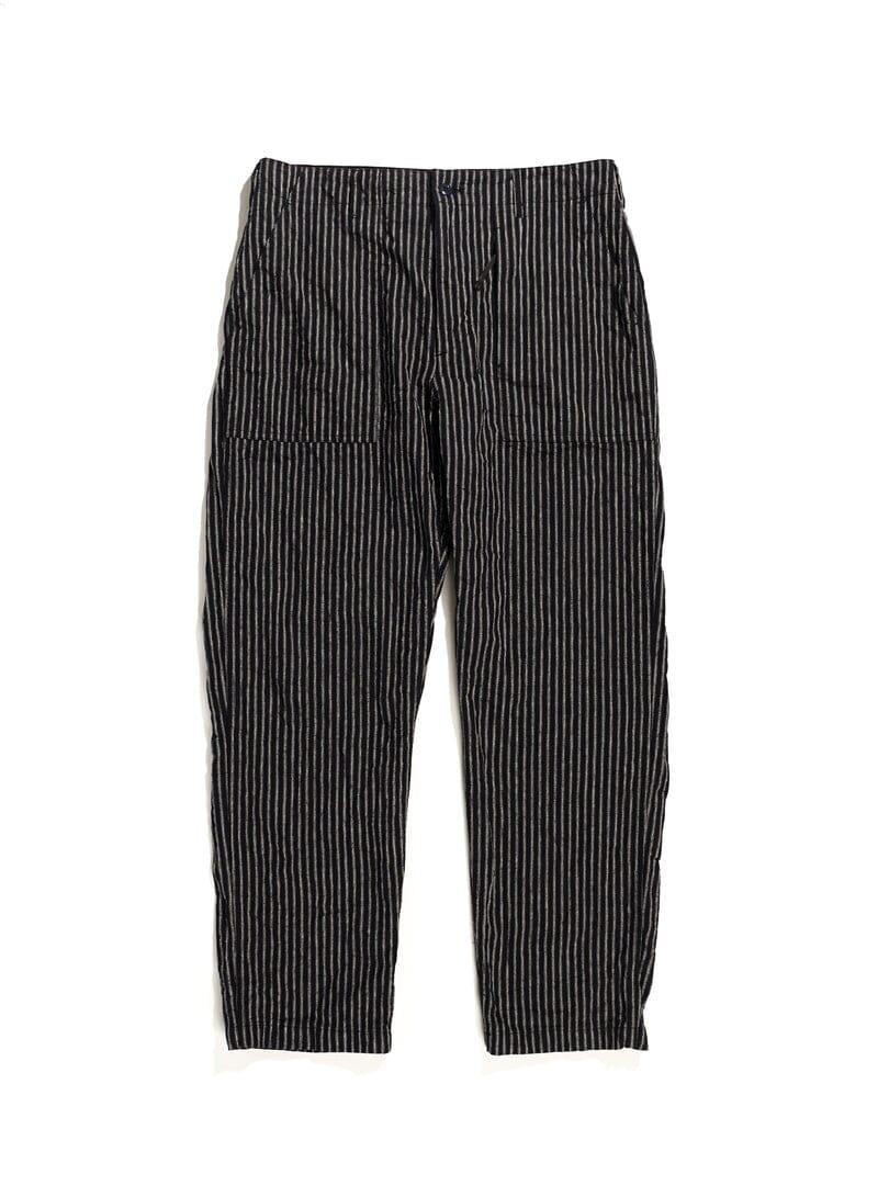 Engineered Garments - Fatigue Pants - Natural/Black LC Stripe - City Workshop Men's Supply Co.