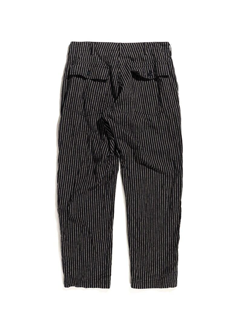 Engineered Garments - Fatigue Pants - Natural/Black LC Stripe - City Workshop Men's Supply Co.