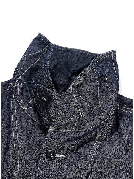 Engineered Garments - Shawl Collar Utility Jacket - Indigo Industrial 8oz Denim - City Workshop Men's Supply Co.