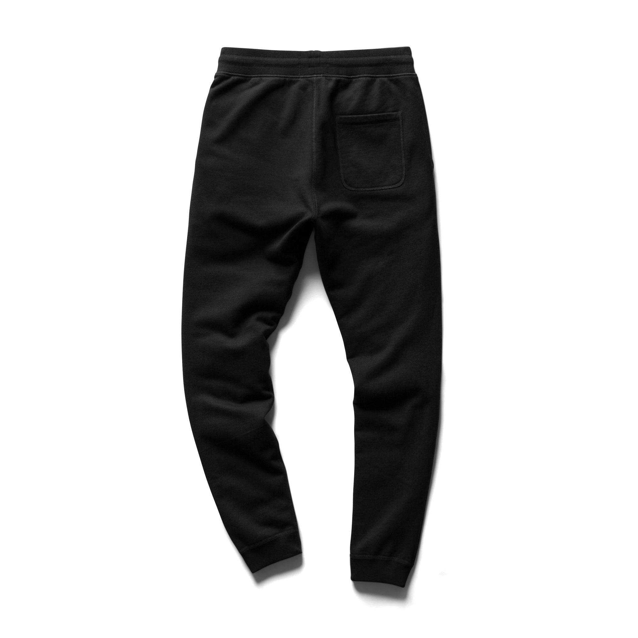 Reigning Champ - Lightweight Terry Slim Sweatpants - Black - City Workshop Men's Supply Co.