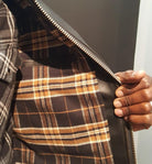 Freenote Cloth - FJ-2 Black/Tan Leather - City Workshop Men's Supply Co.