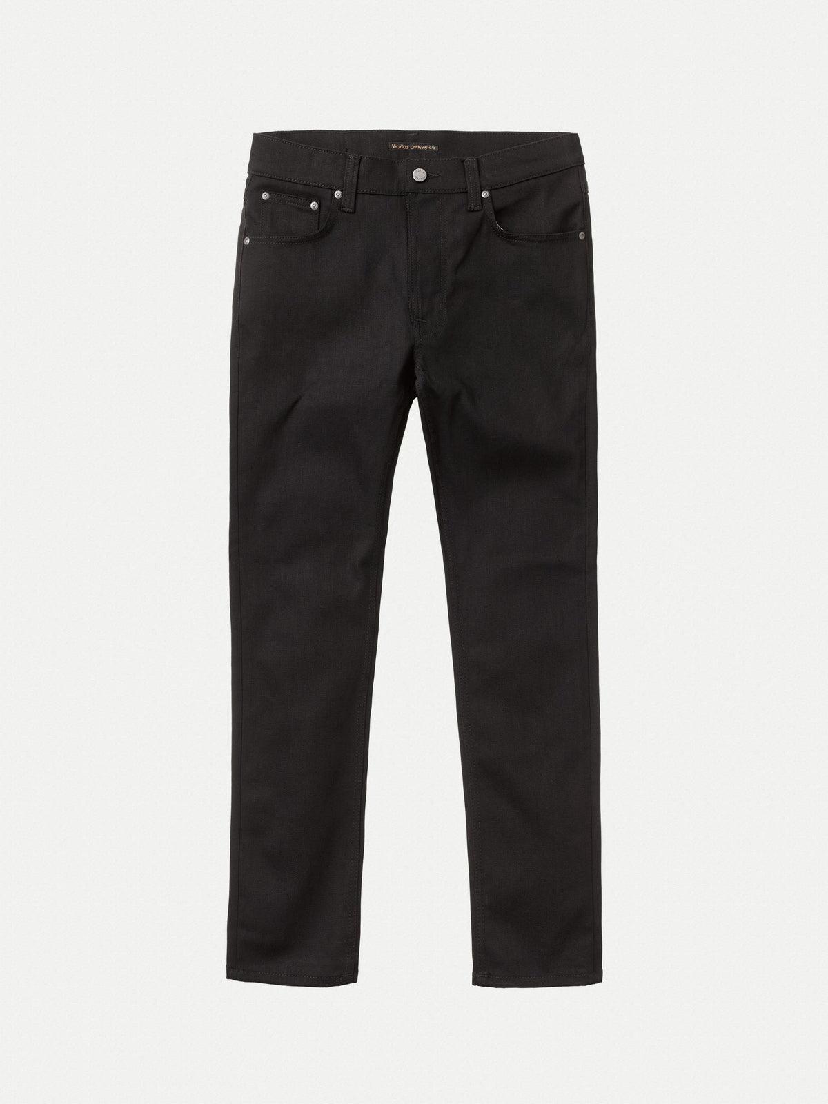 Nudie Jeans Co - Lean Dean Dry Everblack - City Workshop Men's Supply Co.