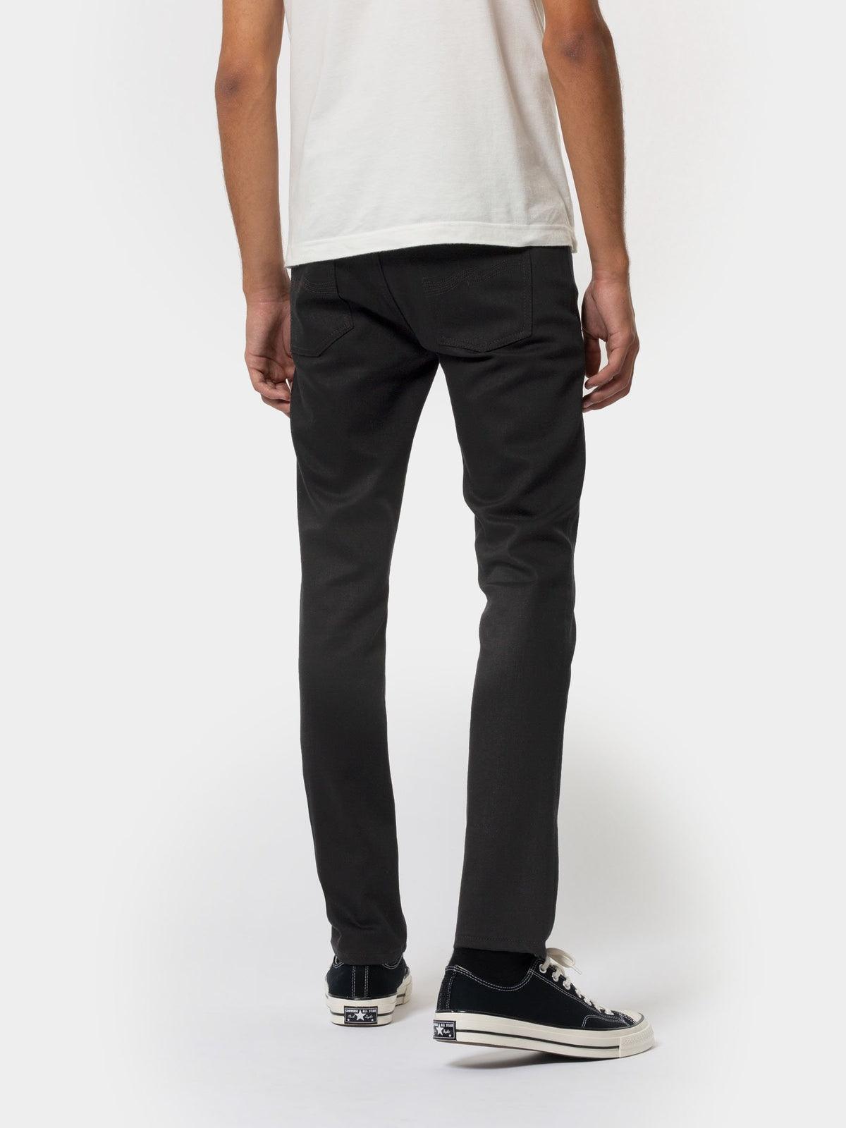 Nudie Jeans Co - Lean Dean Dry Everblack - City Workshop Men's Supply Co.