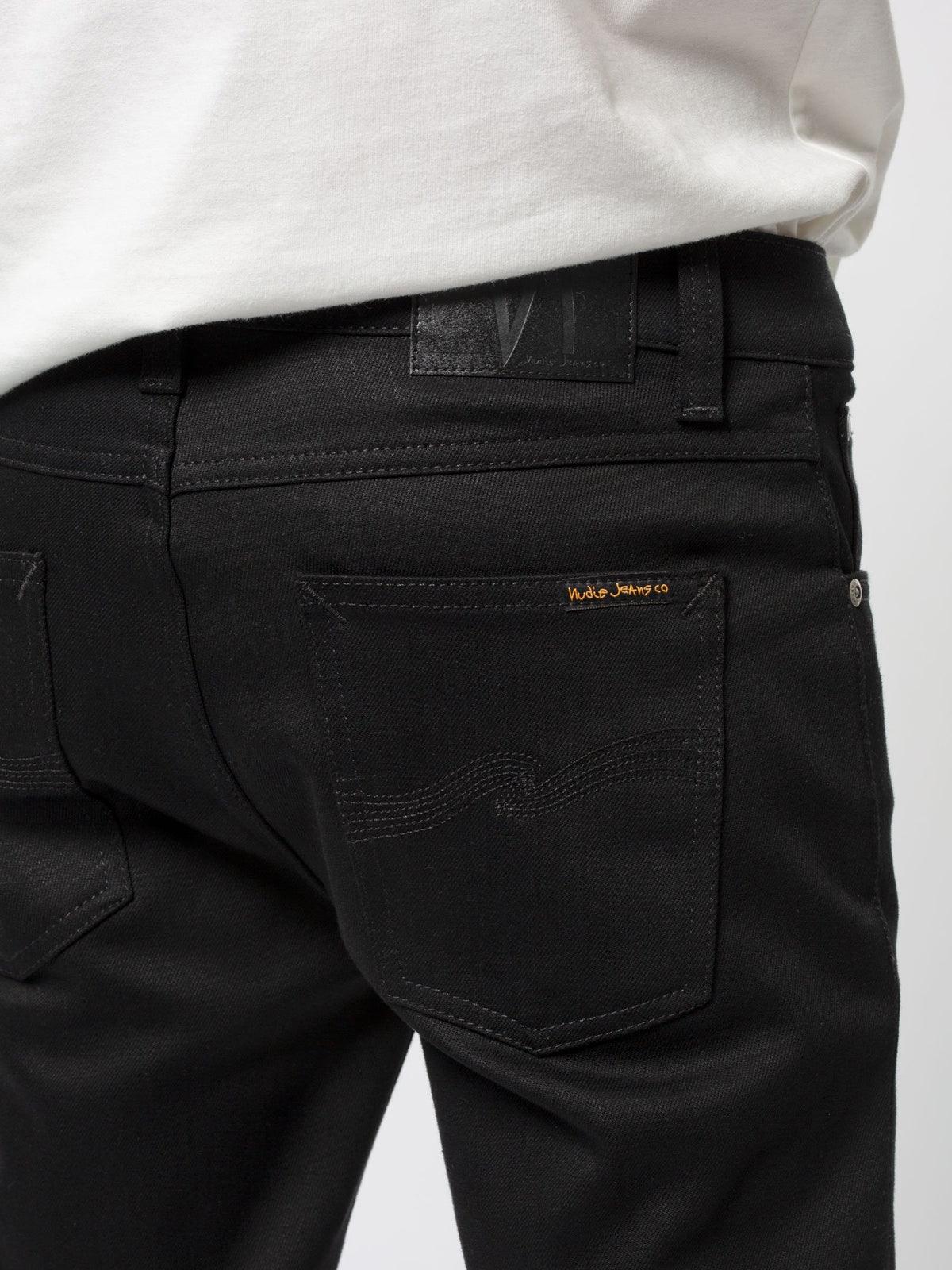 Nudie Jeans Co - Lean Dean Dry Everblack - City Workshop Men's Supply Co.