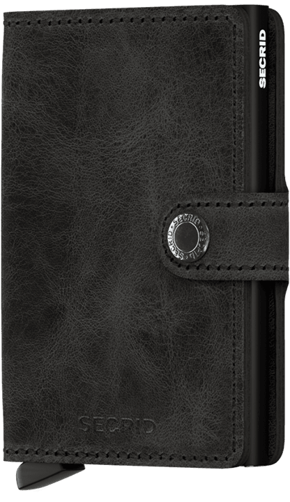 SECRID - Miniwallet - Vintage Black - City Workshop Men's Supply Co.