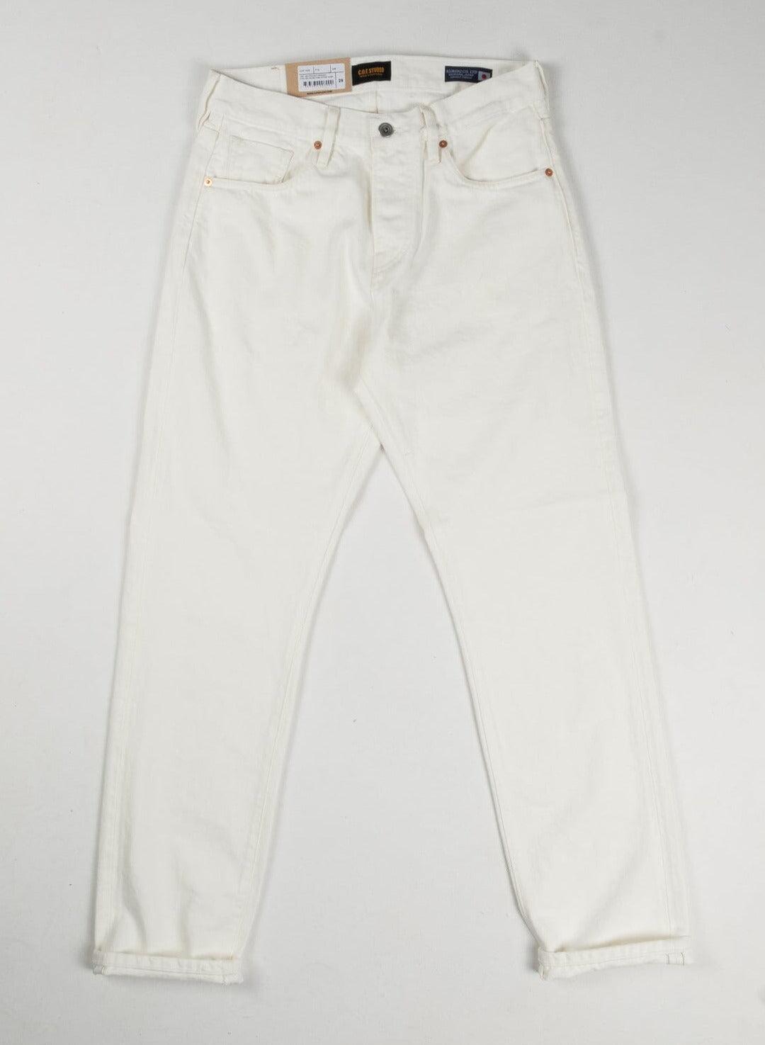 C.O.F. Studio - M5 Organic Ecru Selvedge - Stonewash - City Workshop Men's Supply Co.