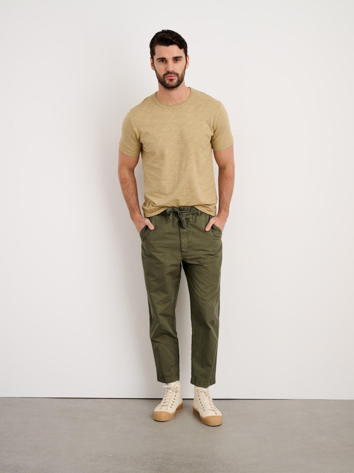 Alex Mill - Standard T-Shirt in Slub Cotton - Buckwheat - City Workshop Men's Supply Co.