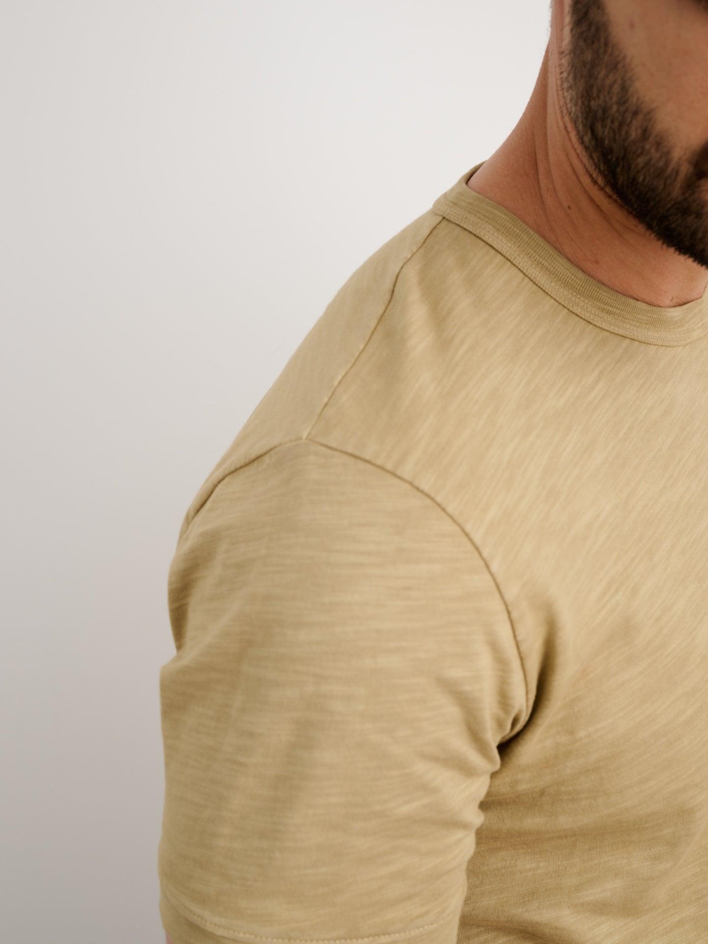 Alex Mill - Standard T-Shirt in Slub Cotton - Buckwheat - City Workshop Men's Supply Co.