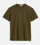 Alex Mill - Standard T-Shirt in Slub Cotton - Faded Deep Olive - City Workshop Men's Supply Co.