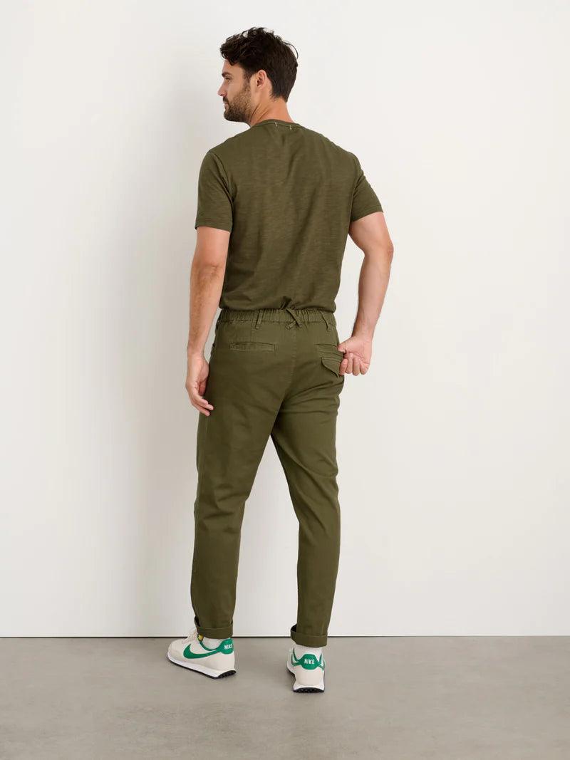 Alex Mill - Standard T-Shirt in Slub Cotton - Faded Deep Olive - City Workshop Men's Supply Co.