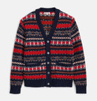 Alex Mill - Fair Isle Cardigan in Navy Multi - City Workshop Men's Supply Co.