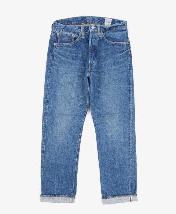 orSlow - 105 Standard 13.5oz Selvedge Denim 2 Year Wash - City Workshop Men's Supply Co.