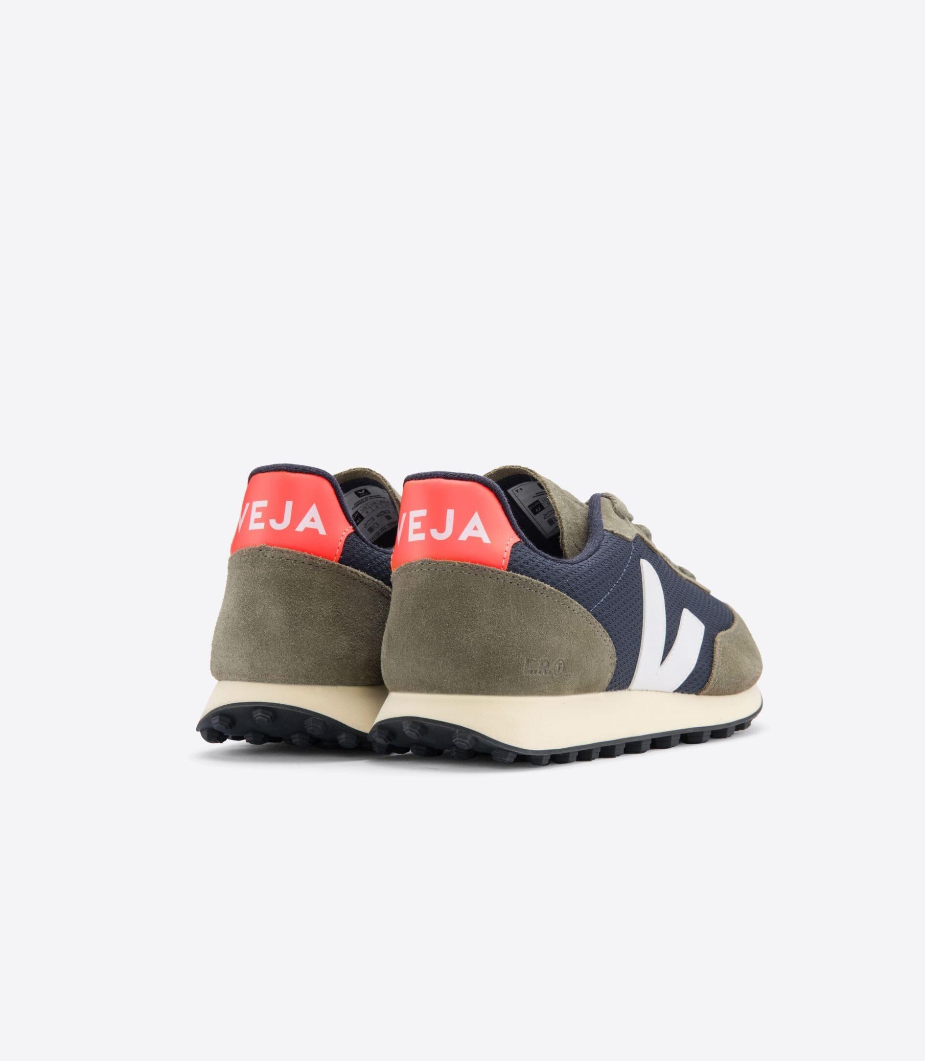 Veja - RIO BRANCO ALVEOMESH NAUTICO WHITE ORANGE FLUO - City Workshop Men's Supply Co.