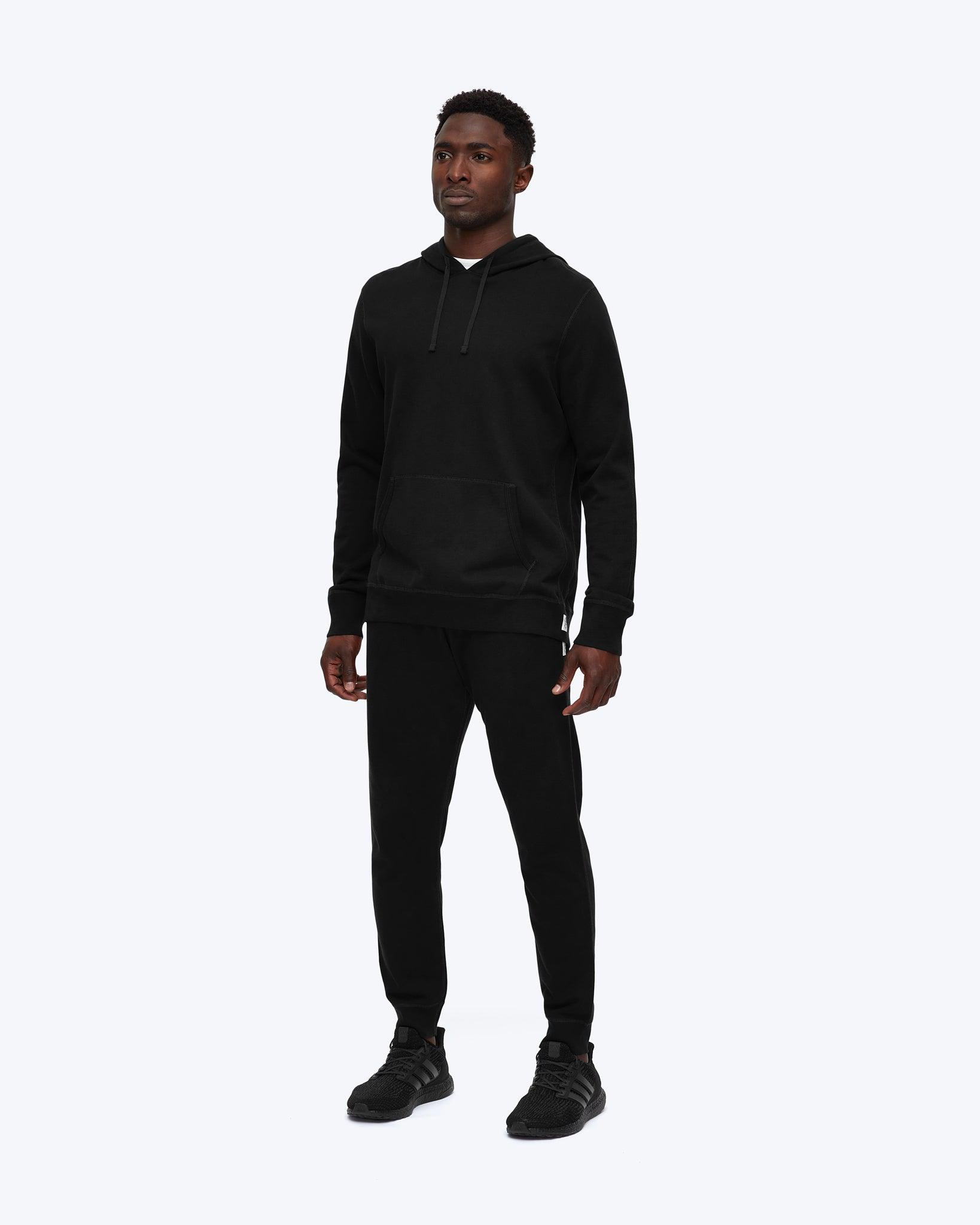 Reigning Champ - Lightweight Terry Slim Sweatpants - Black - City Workshop Men's Supply Co.