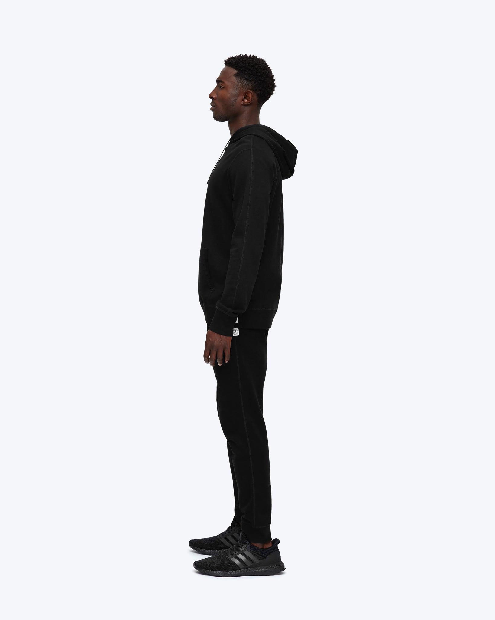 Reigning Champ - Lightweight Terry Slim Sweatpants - Black - City Workshop Men's Supply Co.