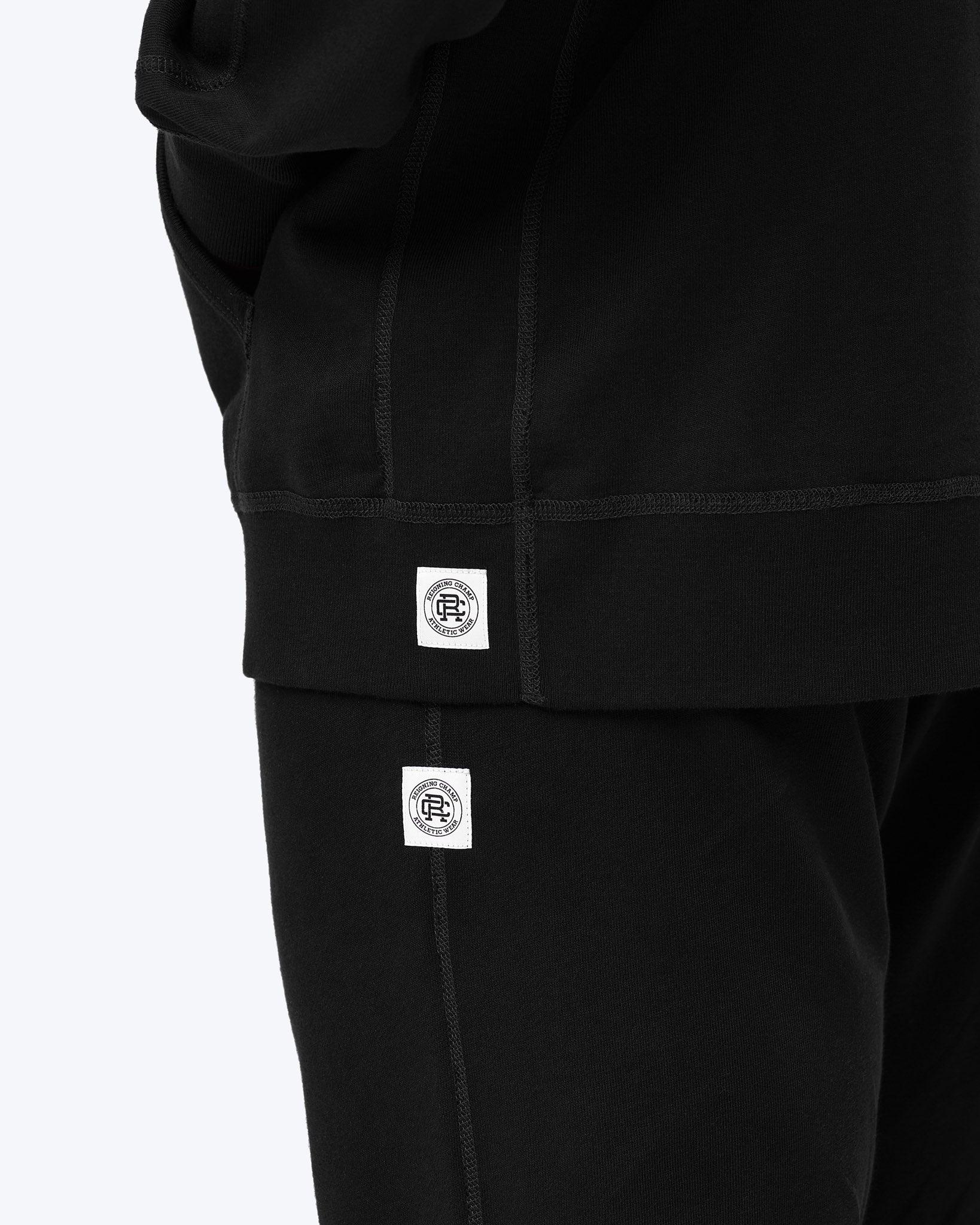 Reigning Champ - Lightweight Terry Slim Sweatpants - Black - City Workshop Men's Supply Co.
