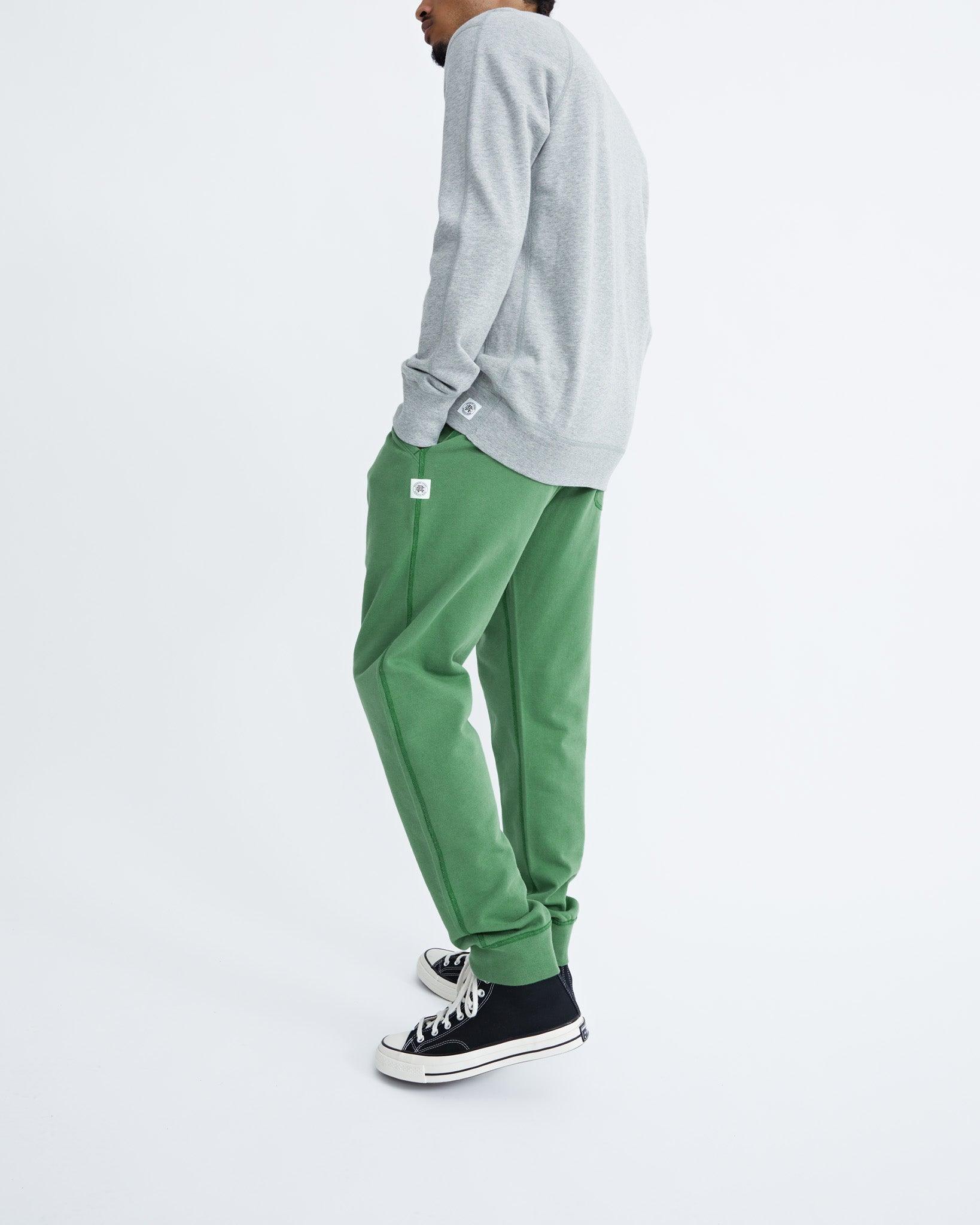 Reigning Champ - Lightweight Terry Slim Sweatpants - Jade - City Workshop Men's Supply Co.