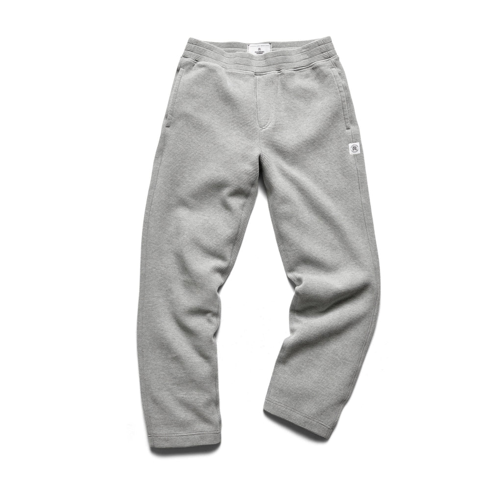 Reigning Champ - Flatback Thermal Pant - Heather Grey - City Workshop Men's Supply Co.