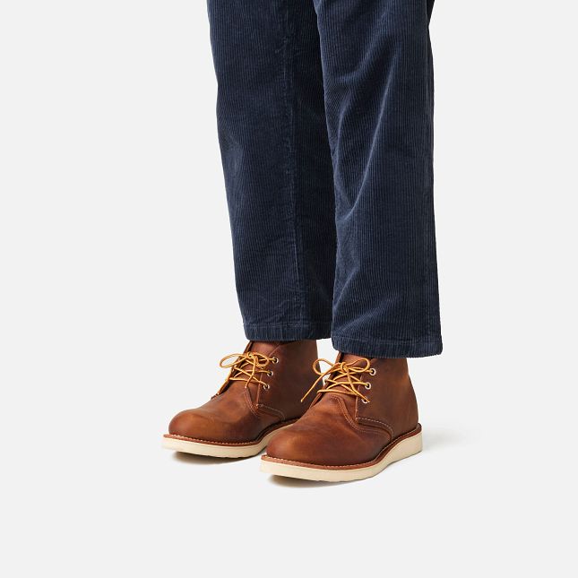 Red Wing Heritage Work Chukka #3137 // Copper Rough & Tough - City Workshop Men's Supply Co.