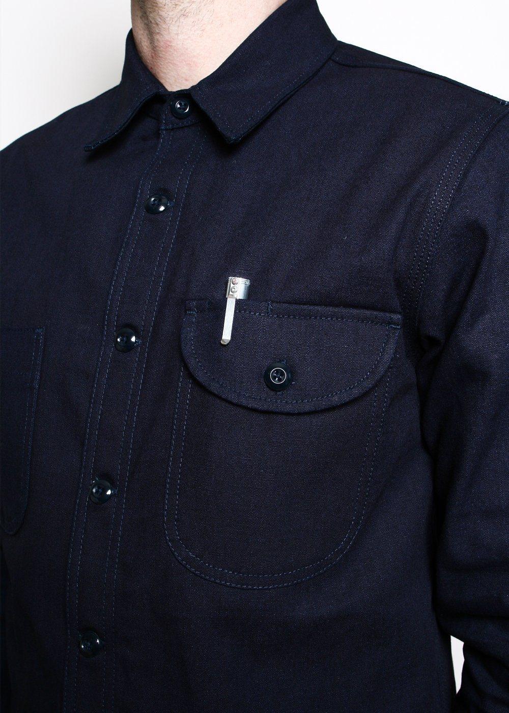 Rogue Territory - Work Shirt // Indigo Selvedge Canvas - City Workshop Men's Supply Co.