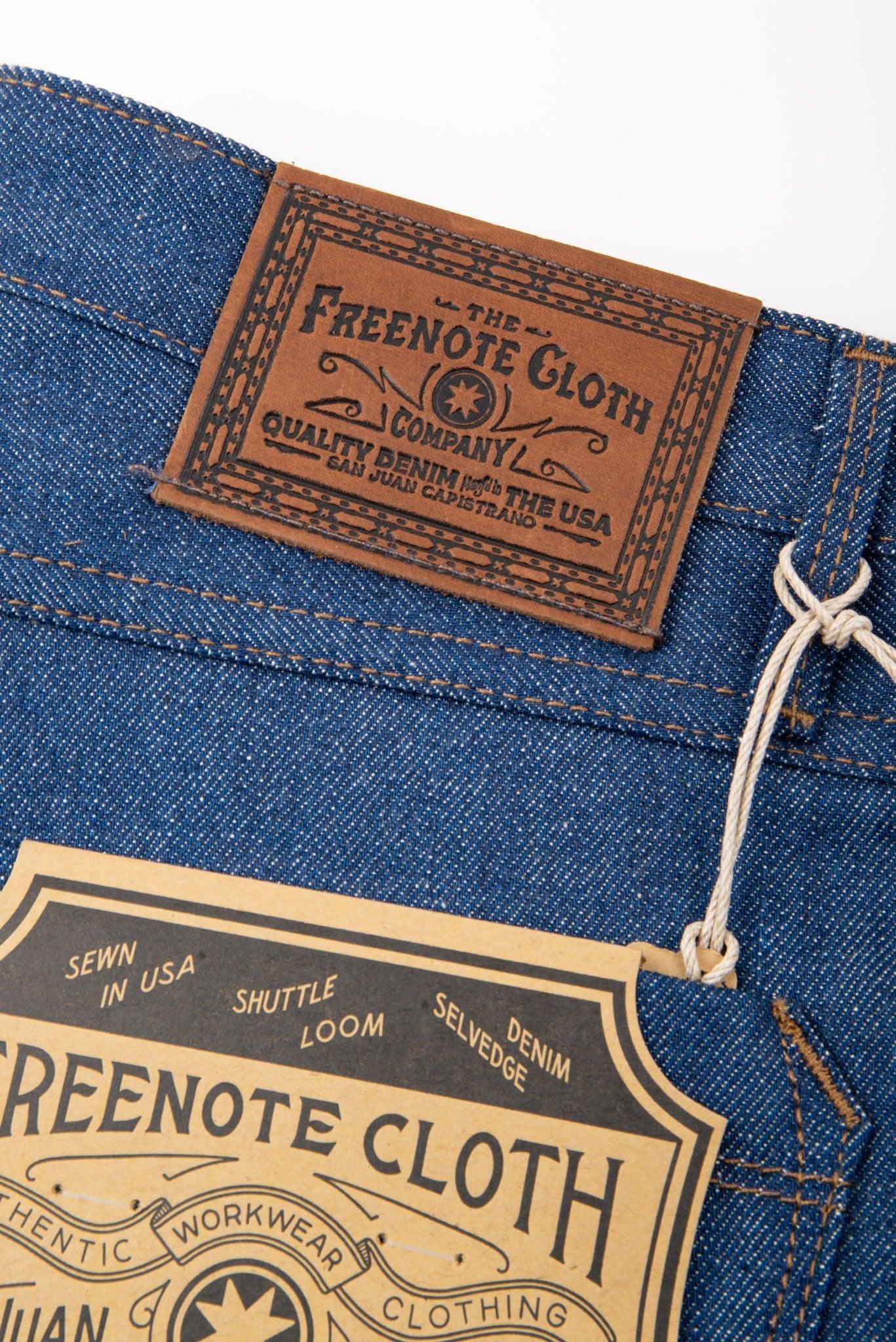 Freenote Cloth - Rios 12oz Vintage Blue Denim - City Workshop Men's Supply Co.
