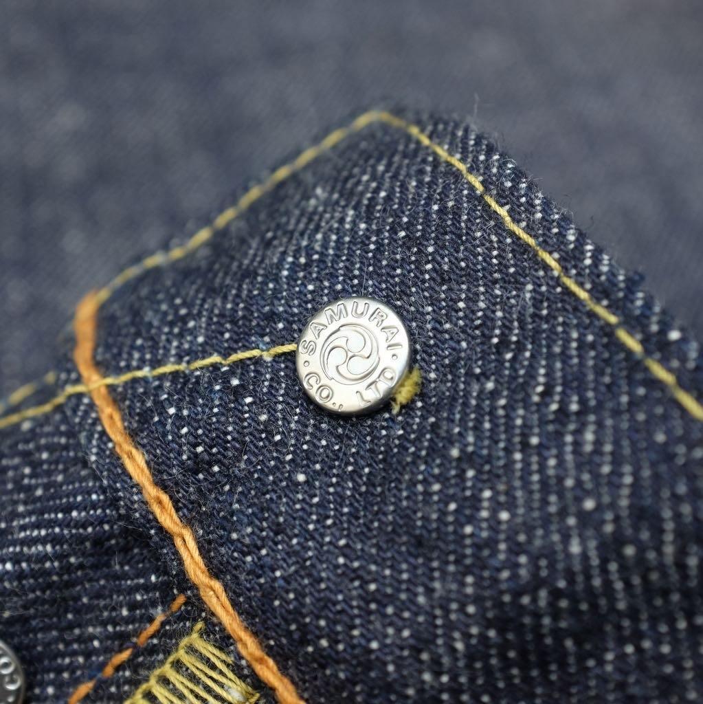SAMURAI JEANS - S0511XXII NEW 511 MODEL SLIM TAPERED JEANS ONE WASH - City Workshop Men's Supply Co.