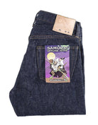 SAMURAI JEANS - S211VX "Benkei" 17oz Selvedge Denim - Relaxed Tapered Fit One Wash - City Workshop Men's Supply Co.