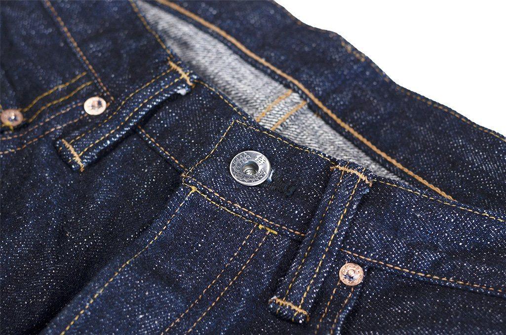SAMURAI JEANS - S211VX "Benkei" 17oz Selvedge Denim - Relaxed Tapered Fit One Wash - City Workshop Men's Supply Co.