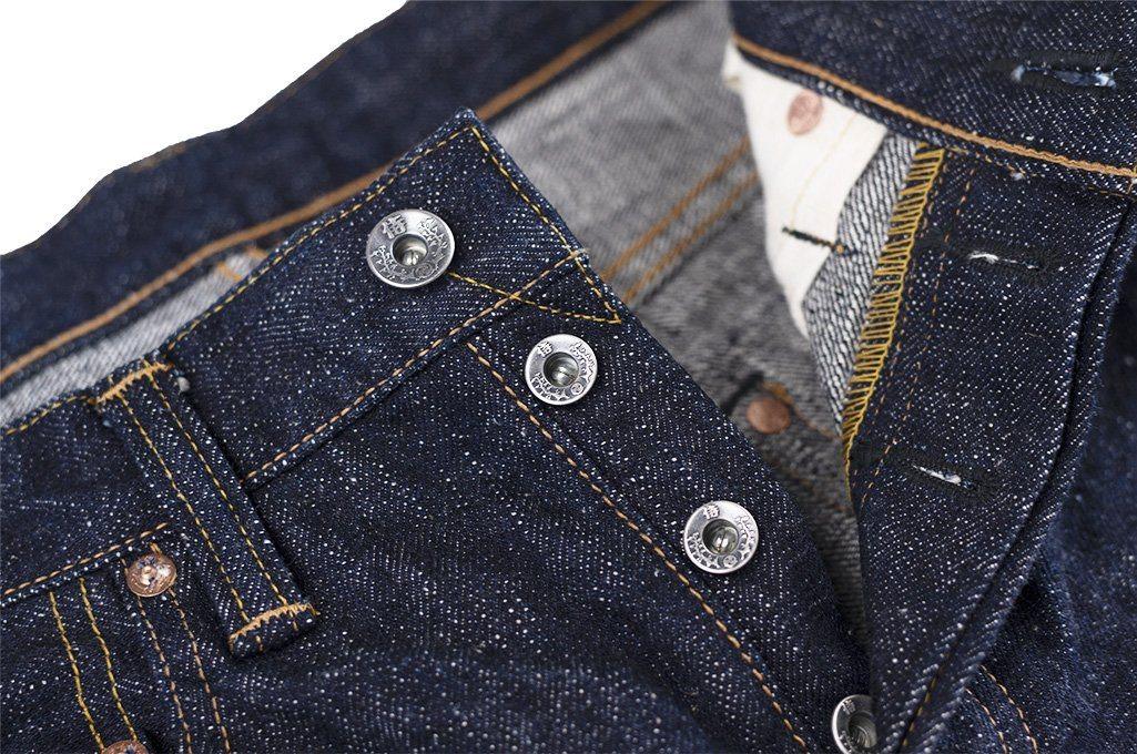 SAMURAI JEANS - S211VX "Benkei" 17oz Selvedge Denim - Relaxed Tapered Fit One Wash - City Workshop Men's Supply Co.