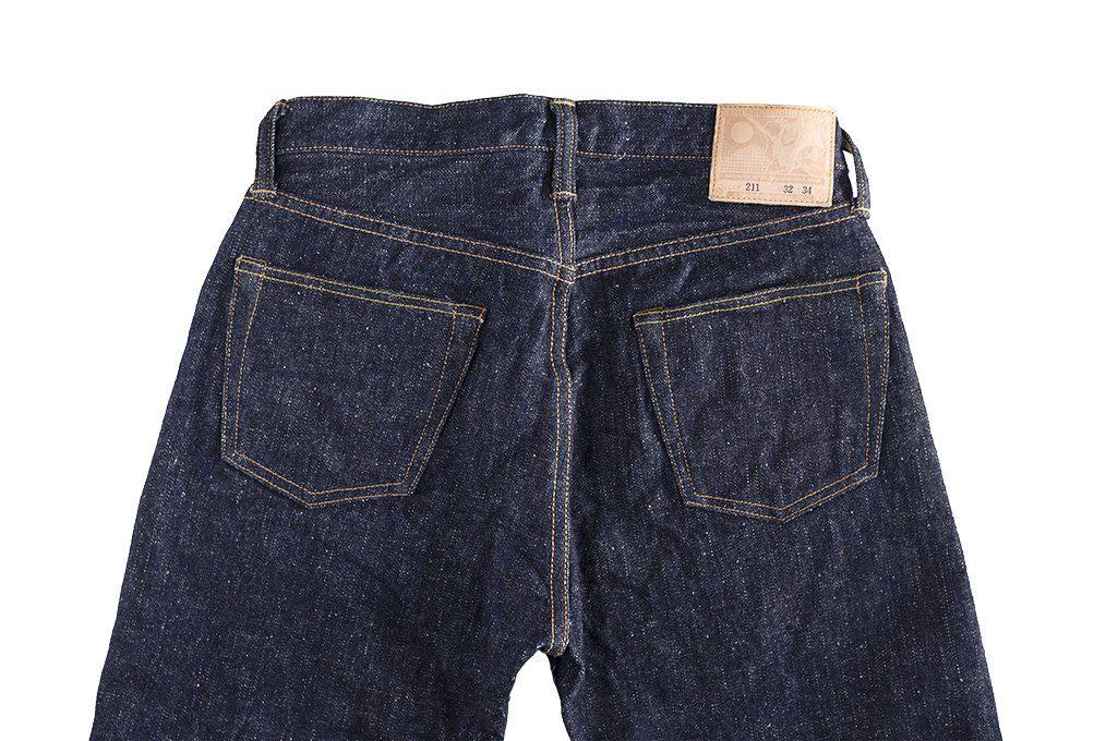 SAMURAI JEANS - S211VX "Benkei" 17oz Selvedge Denim - Relaxed Tapered Fit One Wash - City Workshop Men's Supply Co.