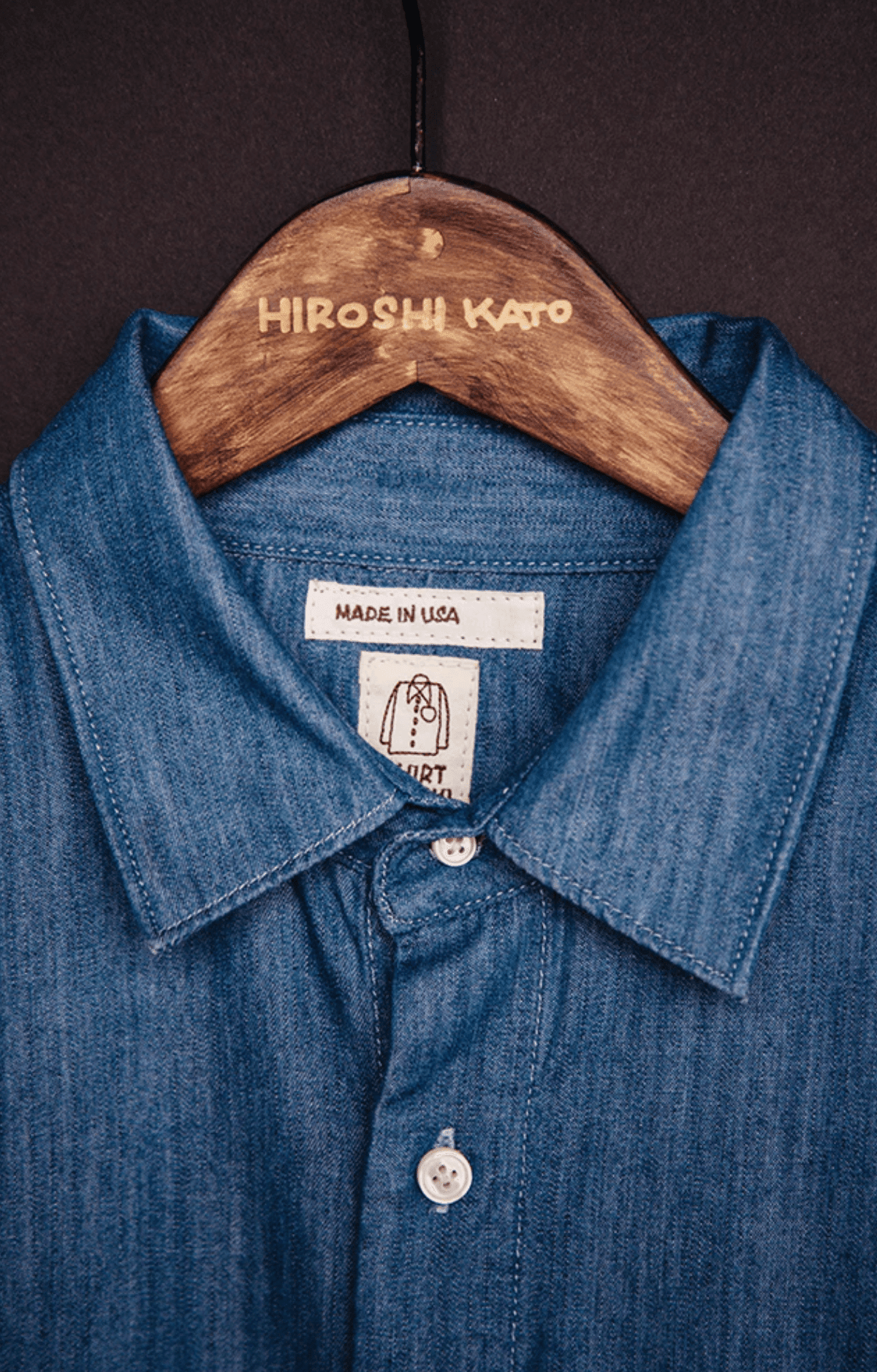KATO - "The Ripper" Tencel Cotton - Medium Blue - City Workshop Men's Supply Co.