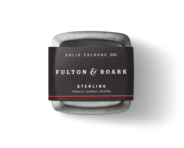 Fulton & Roark - Solid Cologne - Sterling - City Workshop Men's Supply Co.