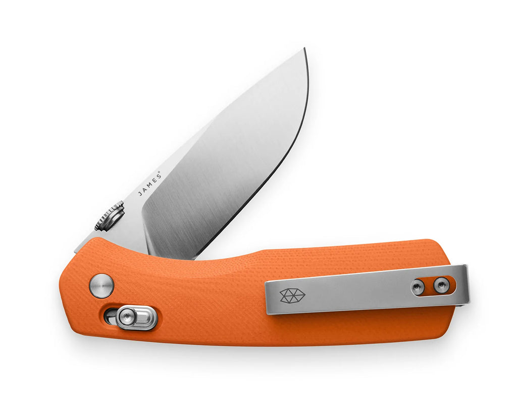 The James Brand - The Carter Orange + Stainless / Straight - City Workshop Men's Supply Co.