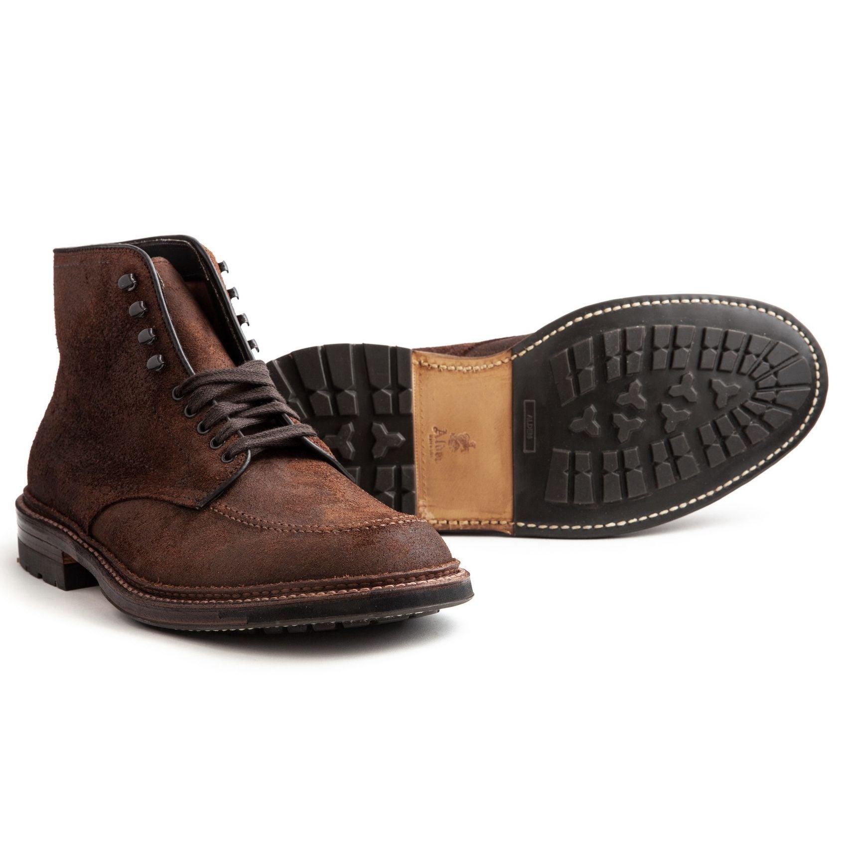 Alden - Indy Boot Tobacco Reverse Chamois 4015HC - City Workshop Men's Supply Co.