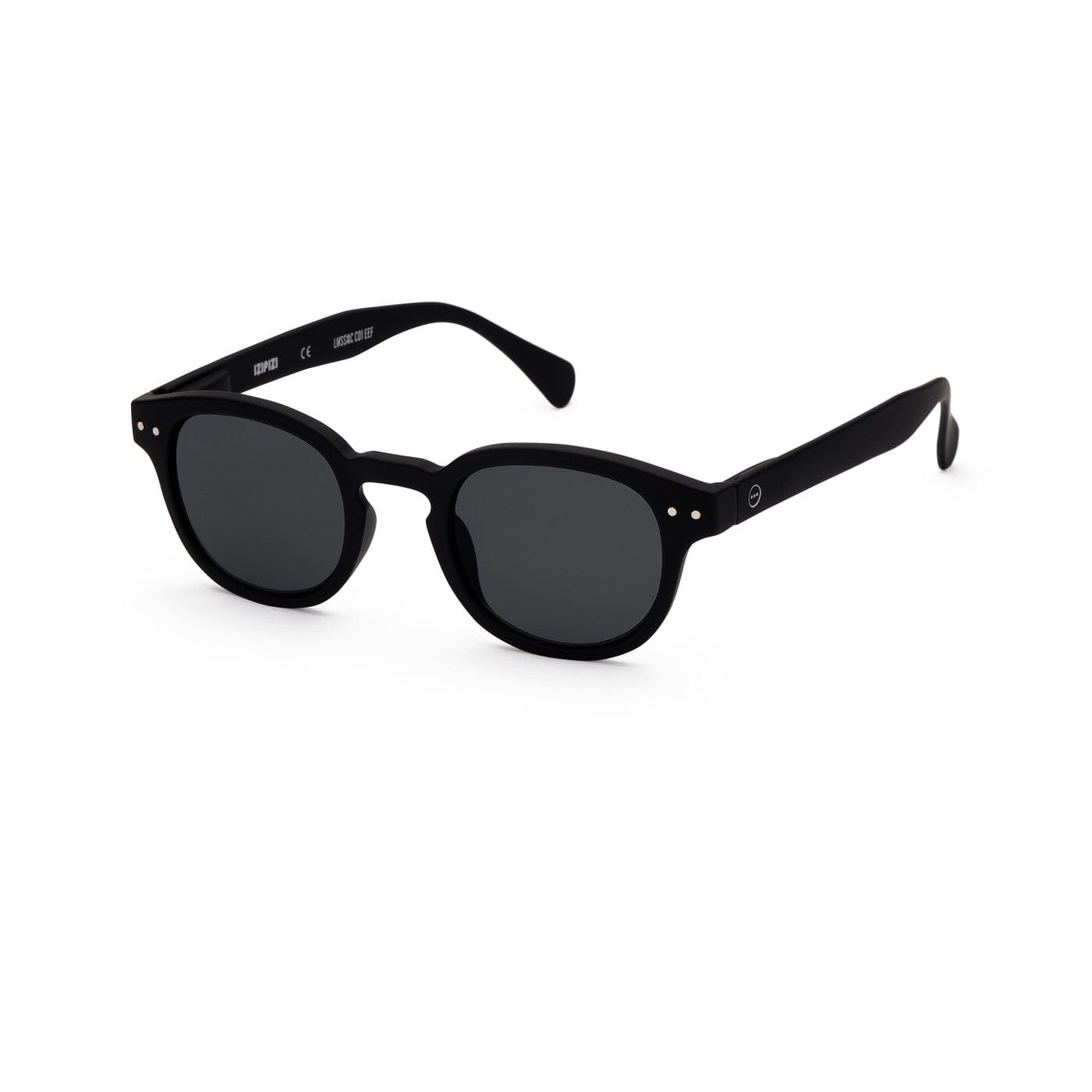 IZIPIZI Paris Sunglasses #C Black Grey Lenses - City Workshop Men's Supply Co.