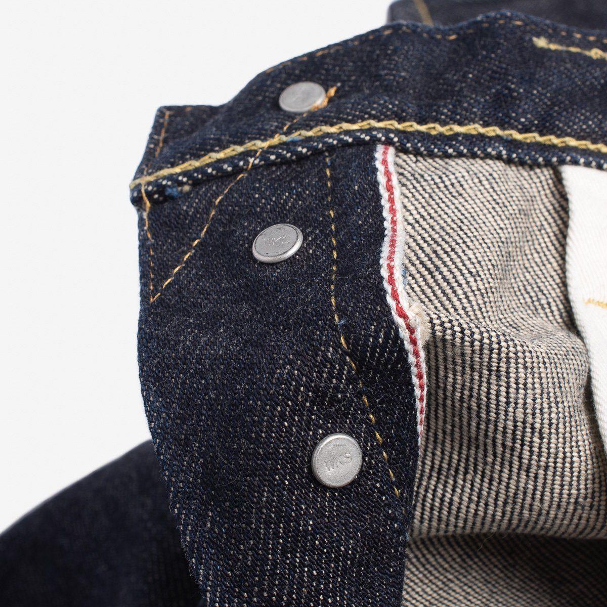 Iron Heart - IH-555S-21 - 21oz Selvedge Denim Super Slim Jeans - Indigo - City Workshop Men's Supply Co.