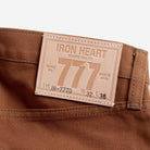 Iron Heart - IH-777D - 17oz Duck Slim Tapered Cut Jeans - Brown - City Workshop Men's Supply Co.