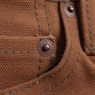 Iron Heart - IH-777D - 17oz Duck Slim Tapered Cut Jeans - Brown - City Workshop Men's Supply Co.