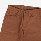 Iron Heart - IH-777D - 17oz Duck Slim Tapered Cut Jeans - Brown - City Workshop Men's Supply Co.