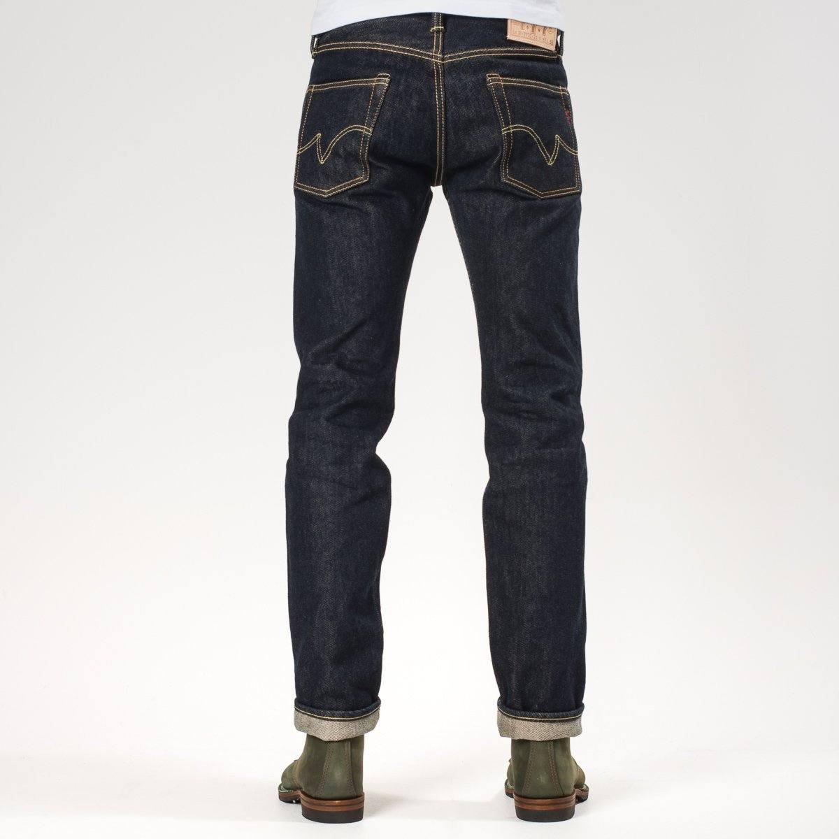 Iron Heart 21oz IH-777S-21 Selvedge Denim Super Slim Tapered Jeans - Indigo - City Workshop Men's Supply Co.