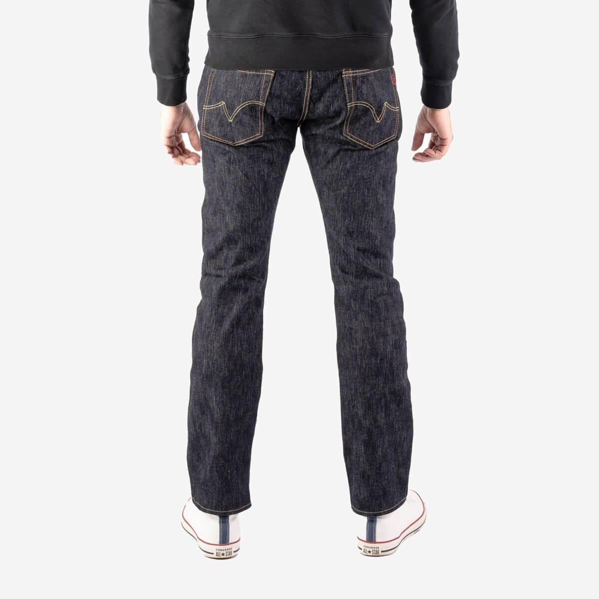 Iron Heart - IH-777S-SLB - 16oz Slubby Selvedge Denim Slim Tapered Cut Jeans - Indigo - City Workshop Men's Supply Co.