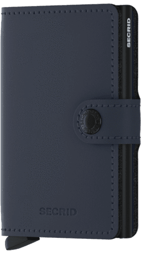 SECRID - Miniwallet - Matte Night Blue - City Workshop Men's Supply Co.