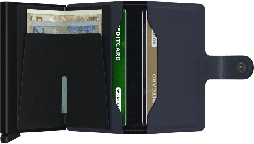 SECRID - Miniwallet - Matte Night Blue - City Workshop Men's Supply Co.