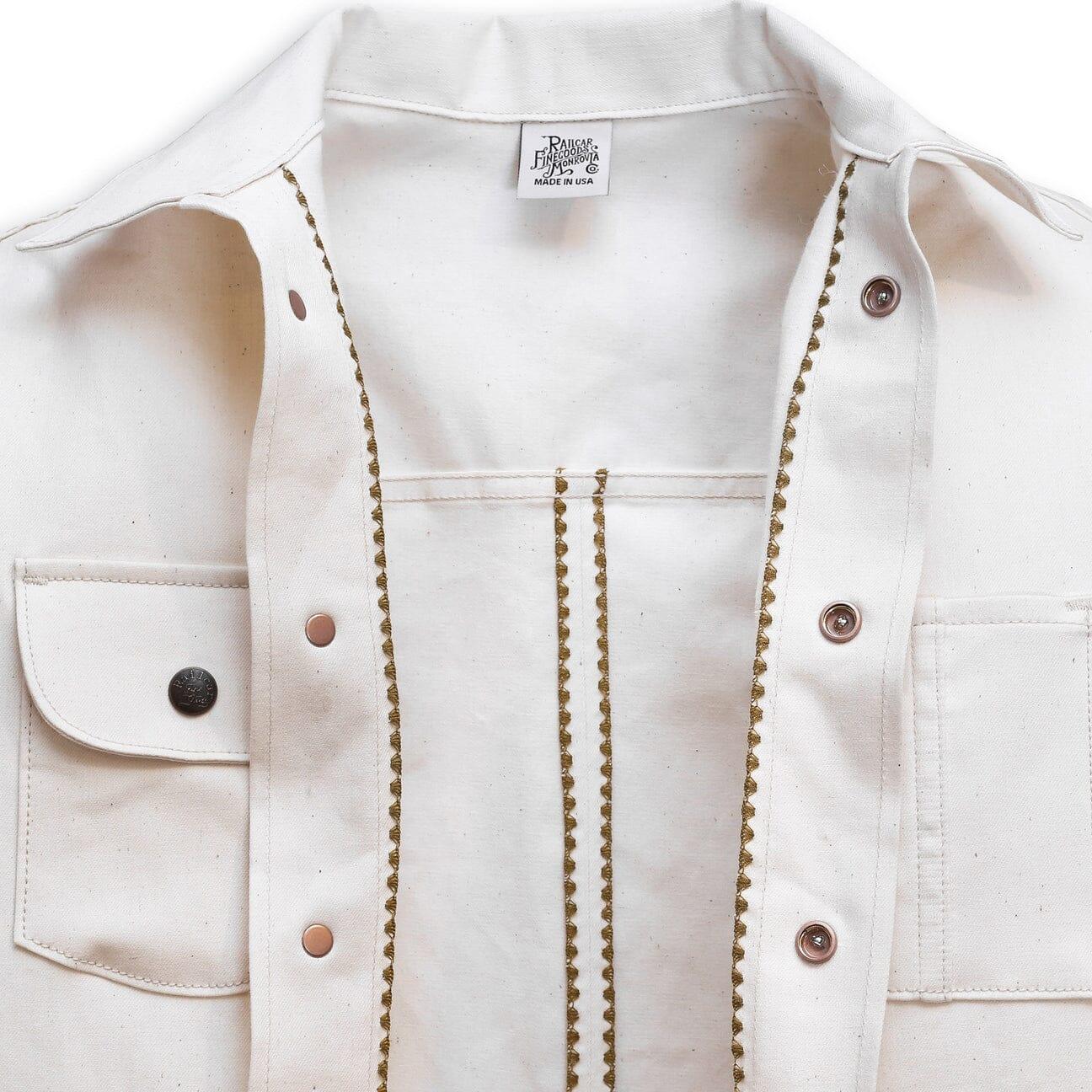 Railcar Fine Goods - Chore Coat Natural Seed - City Workshop Men's Supply Co.