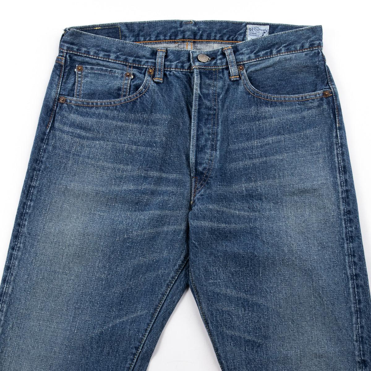 orSlow - 105 Standard 13.5oz Selvedge Denim 2 Year Wash - City Workshop Men's Supply Co.