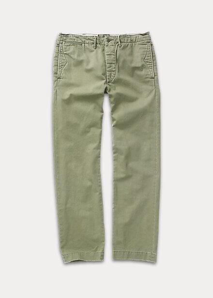 Double RL - Officer Chino Pant - Olive - City Workshop Men's Supply Co.