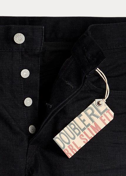 Double RL - Slim Fit Black-on-Black Selvedge Jean - City Workshop Men's Supply Co.