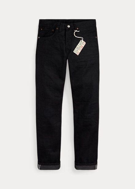 Double RL - Slim Fit Black-on-Black Selvedge Jean - City Workshop Men's Supply Co.