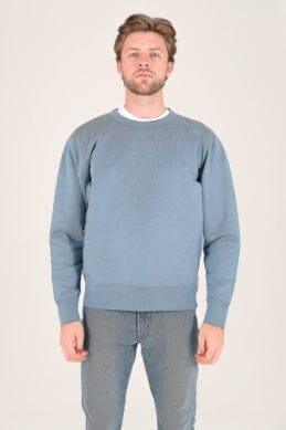 C.O.F. Studio - Loop Wheel Sweatshirt Unbrushed Terry Atlantico - City Workshop Men's Supply Co.