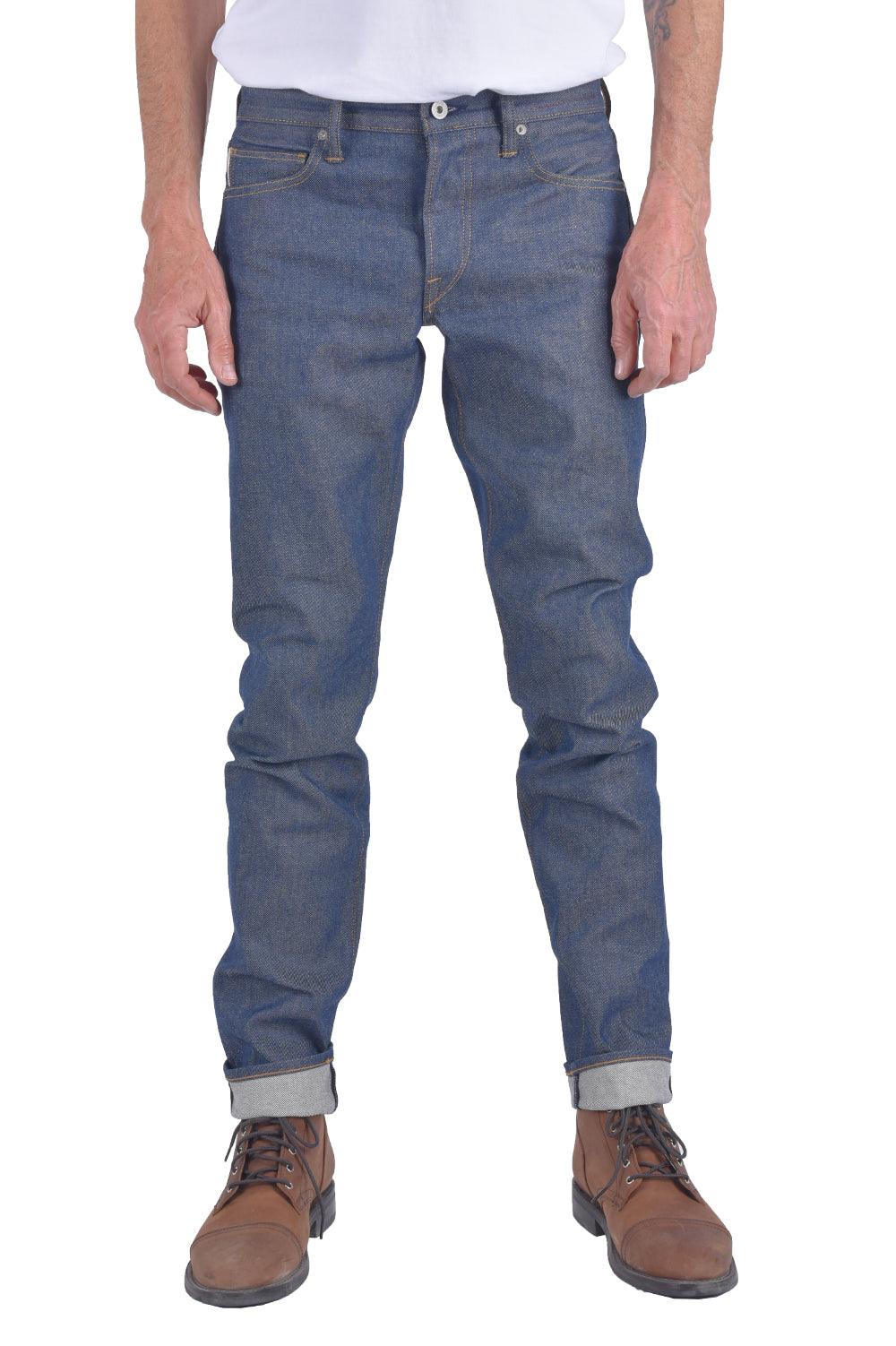 KATO - "The Pen" Slim 12.5oz Natural Slub - Indigo - City Workshop Men's Supply Co.